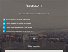 Tablet Screenshot of essri.com